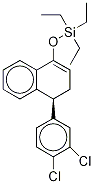 (4S)-(3’,4’-dichlorophenyl)-3,4-dihydro-1-o-triethylsilyl-1-naphthol Structure,1217778-10-3Structure