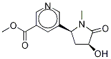 Rac cis-3’-hydroxy cotinine-3-carboxylic acid methyl ester
 Structure,1217778-14-7Structure