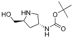 Tert-butyl (3r,5s)-5-(hydroxymethyl)pyrrolidin-3-ylcarbamate Structure,1217975-63-7Structure