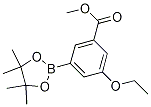 3-Ethoxy-5-(methoxycarbonyl)phenylboronic acid pinacol ester Structure,1218789-54-8Structure