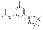 3-异丙氧基-5-甲基苯硼酸频那醇酯结构式_1218789-75-3结构式