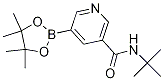 N-tert-butyl-5-(4,4,5,5-tetramethyl-1,3,2-dioxaborolan-2-yl)nicotinamide Structure,1218790-03-4Structure