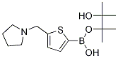 5-(1-Pyrrolidinylmethyl)thiophene-2-boronic acid pinacol ester Structure,1218790-45-4Structure