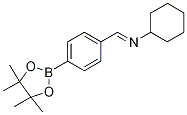 4-(Cyclohexyliminomethyl)phenylboronic acid pinacol ester Structure,1218790-50-1Structure