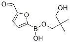 5-Formylfuran-2-boronic acid, neopentyl glycol ester Structure,1218791-07-1Structure