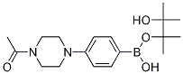 4-(4-乙酰基哌嗪)苯硼酸频那醇酯结构式_1218791-38-8结构式