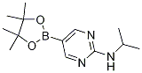 2-异丙基氨基嘧啶-5-硼酸频那醇酯结构式_1218791-46-8结构式