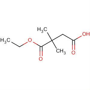 4-Ethoxy-2,2-dimethyl-4-oxobutanoic acid Structure,121925-55-1Structure