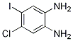 4-Chloro-5-iodobenzene-1,2-diamine Structure,1219741-20-4Structure