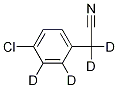 4-Chlorobenzyl-2,3,5,6-d4 cyanide Structure,1219804-00-8Structure