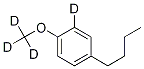 4-N-butylanisole-2,3,5,6-d4 Structure,1219804-78-0Structure