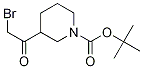 Tert-butyl 3-(2-bromoacetyl)piperidine-1-carboxylate Structure,1219813-78-1Structure