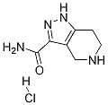 4,5,6,7-Tetrahydro-1h-pyrazolo[4,3-c]pyridine-3-carboxamide hydrochloride Structure,1220029-50-4Structure