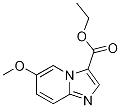 6-Methoxy-imidazo[1,2-a]pyridine-3-carboxylic acid ethyl ester Structure,1220039-84-8Structure