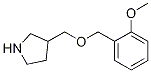 3-(2-Methoxy-benzyloxymethyl)-pyrrolidine Structure,1220180-34-6Structure