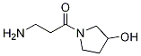 3-Amino-1-(3-hydroxypyrrolidin-1-yl)propan-1-one Structure,1220181-17-8Structure