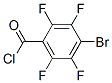 4-Bromo-2,3,5,6-tetrafluorobenzoyl chloride Structure,122033-54-9Structure