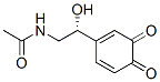 (r)-(9ci)-n-[2-(3,4-二氧代-1,5-环己二烯-1-基)-2-羟基乙基]-乙酰胺结构式_122121-93-1结构式