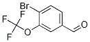 4-Bromo-3-(trifluoromethoxy)benzaldehyde Structure,1221716-04-6Structure