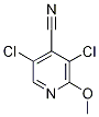 3,5-Dichloro-2-methoxyisonicotinonitrile Structure,1221791-88-3Structure