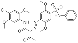 Pigment yellow 97 Structure,12225-18-2Structure