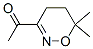 Ethanone, 1-(5,6-dihydro-6,6-dimethyl-4h-1,2-oxazin-3-yl)-(9ci) Structure,122277-35-4Structure