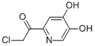 Ethanone, 2-chloro-1-(4,5-dihydroxy-2-pyridinyl)-(9ci) Structure,122307-13-5Structure