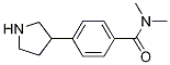 N,n-dimethyl-4-(pyrrolidin-3-yl)benzamide Structure,1224049-74-4Structure