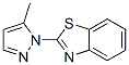 Benzothiazole, 2-(5-methyl-1h-pyrazol-1-yl)-(9ci)Structure,122500-80-5Structure Benzothiazole, 2-(5-methyl-1h-pyrazol-1-yl)-(9ci) Structure,122500-80-5Structure