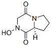 (S)-(9CI)-六氢-2-羟基吡咯并[1,2-a]吡嗪-1,4-二酮结构式_122556-78-9结构式