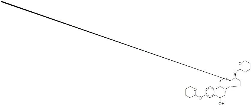 (17Beta)-3,17-bis[(tetrahydro-2h-pyran-2-yl)oxy]-estra-1,3,5(10)-trien-6-ol Structure,122566-22-7Structure