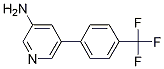 5-(4-(Trifluoromethyl)phenyl)pyridin-3-amine Structure,1225829-49-1Structure