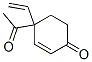 2-Cyclohexen-1-one, 4-acetyl-4-ethenyl-(9ci) Structure,122598-76-9Structure