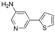 5-(噻吩-2-基)吡啶-3-胺结构式_1226415-45-7结构式