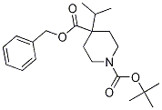 Benzyl n-boc-4-isopropyl-4-piperidinecarboxylate Structure,1226776-80-2Structure