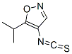 (9ci)-4-异硫代氰酰基-5-(1-甲基乙基)-异噁唑结构式_122686-03-7结构式