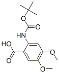 2-Tert-butoxycarbonylamino-4,5-dimethoxy-benzoic acid Structure,122744-78-9Structure