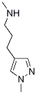 N-methyl-3-(1-methyl-1H-pyrazol-4-yl)propan-1-amine Structure,1227465-68-0Structure