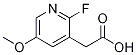 (2-Fluoro-5-methoxy-pyridin-3-yl)-acetic acid Structure,1227564-07-9Structure