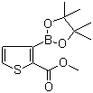 2-Methoxycarbonylthiophene-3-boronic acid pinacol ester Structure,1227664-10-9Structure