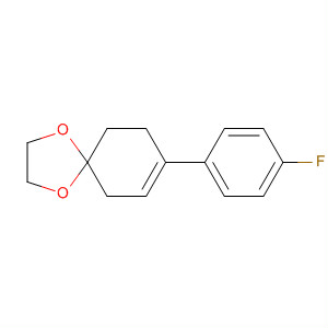 8-(4-Fluorophenyl)-1,4-dioxaspiro[4.5]dec-7-ene Structure,122770-40-5Structure