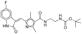 N-boc-n,n-didesethyl sunitinib Structure,1227960-76-0Structure