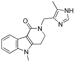 1H-Pyrido[4,3-b]indol-1-one, 2,3,4,5-tetrahydro-5-methyl-2-[(5-methyl-1H-imidazol-4-yl)methyl]- Structure,122852-42-0Structure