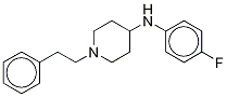 N-(4-fluorophenyl)-1-phenethylpiperidin-4-amine Structure,122861-41-0Structure