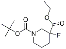 Ethyl 1-boc-3-fluoropiperidine-3-carboxylate Structure,1228631-45-5Structure