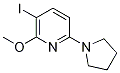 3-碘-2-甲氧基-6-(吡咯烷-1-基)吡啶结构式_1228666-06-5结构式