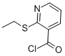 2-(Ethylthio)nicotinoyl chloride Structure,123116-01-8Structure