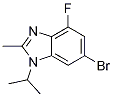 6-Bromo-4-fluoro-1-isopropyl-2-methyl-1h-benzo[d]imidazole Structure,1231930-33-8Structure