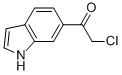 Ethanone, 2-chloro-1-(1h-indol-6-yl)-(9ci) Structure,123216-45-5Structure