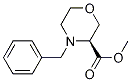 Methyl (s)-4-benzyl-3-morpholinecarboxylate Structure,1235387-14-0Structure